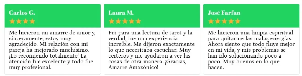 testimonios